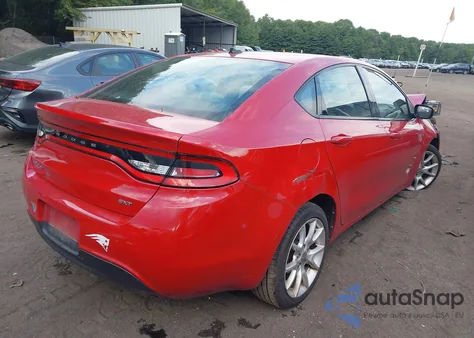 2013 Dodge Dart Sxt из США, поврежденный, VIN 1C3CDFBA5DD118896